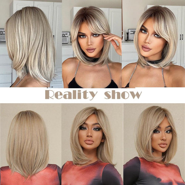 Ash Blonde Wig