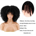 Black Curly Wig