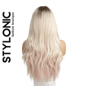 Stylonic Fashion Boutique Synthetic Wig Blonde and Pink Wig Blonde and Pink Wig - Stylonic Wigs
