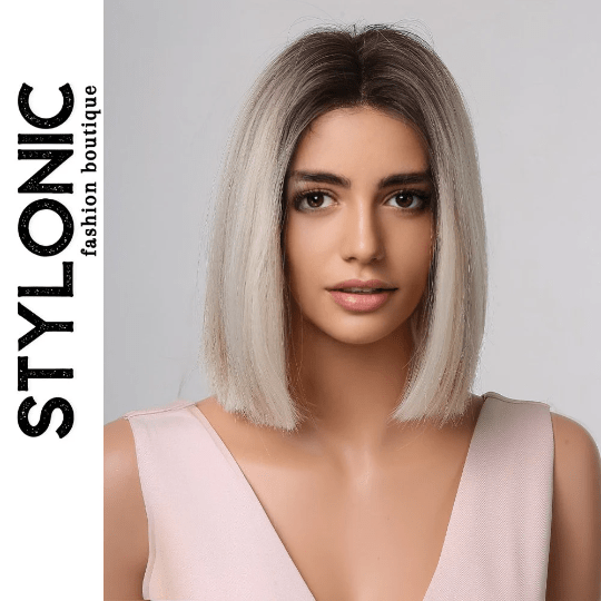 Stylonic Fashion Boutique Synthetic Wig Blonde Bob Wig Blonde Bob Wig - Stylonic Wigs