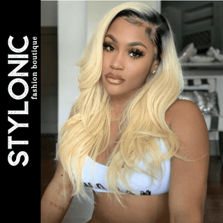 Stylonic Fashion Boutique Human Hair Wig Blonde Human Hair Lace Wig Human Hair Wigs - Blonde Lace Wig | Stylonic Fashion Boutique