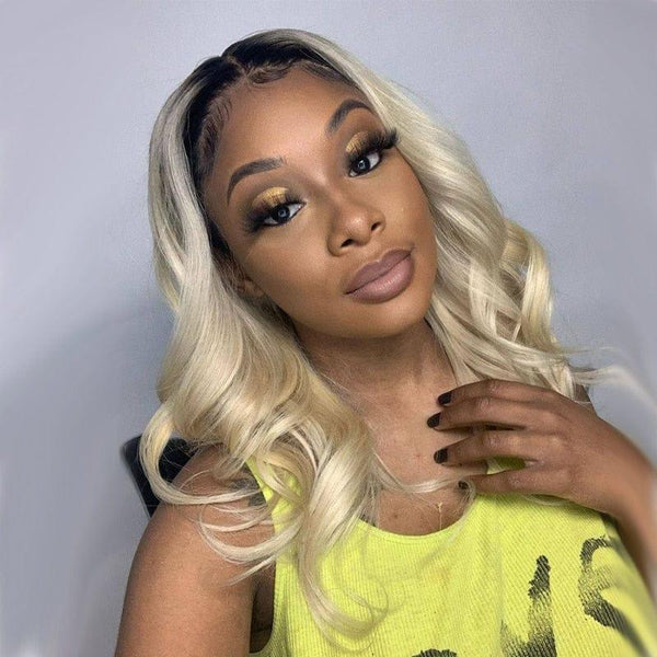 Blonde Lace Front Wigs Human Hair