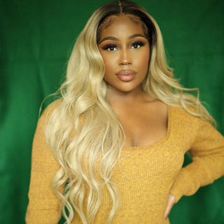 Blonde Lace front Wig