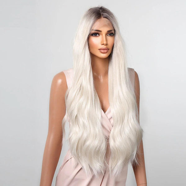 Extra Long Blonde Wig