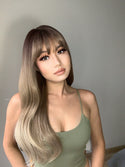 Stylonic Fashion Boutique Synthetic Wig LC6019-1 Blonde Ombre Long Hair Blonde Ombre Long Hair - Stylonic Wigs