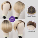 Blonde Human Hair Wig