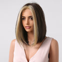Stylonic Fashion Boutique Synthetic Wig Blonde Streak Wig Blonde Streak Wig - Stylonic Wigs