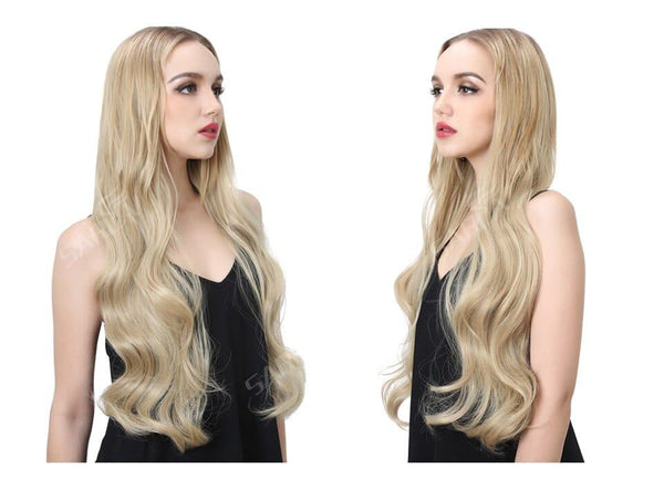 Curly U Part Wig
