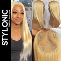 Stylonic Fashion Boutique Hair Topper Blonde Virgin Brazilian Hair Topper For Women Blonde Virgin Brazilian Hair Topper For Women - Stylonic Wigs