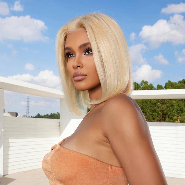 Short Blonde Wig