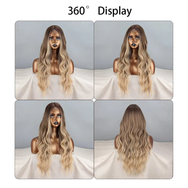 Stylonic Fashion Boutique Synthetic Wig Blonde Wigs Long Blonde Wigs Long - Stylonic Premium Wigs