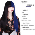 Stylonic Fashion Boutique Synthetic Wig Blue and Black Wig Blue and Black Wig - Stylonic Wigs