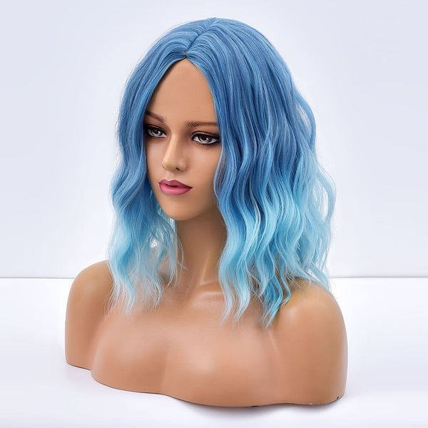 Stylonic Fashion Boutique Synthetic Wig Blue Ombre Wig Blue Ombre Wig - Stylonic Fashion Boutique 