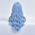 Stylonic Fashion Boutique Synthetic Wig TB20022-8 Blue Wig with Bangs Blue Wig with Bangs - Stylonic Fashion Boutique