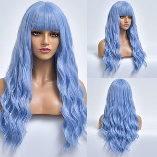 Blue Wig