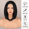 Stylonic Fashion Boutique Synthetic Wig Bob Wig Black Bob Wig Black - Stylonic Premium Wigs