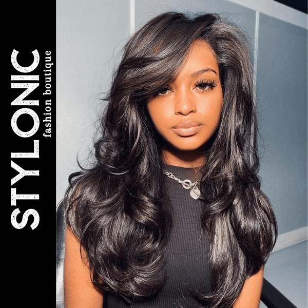 Stylonic Fashion Boutique Human Hair Wig Body Wave Lace Front Wig Body Wave Lace Front Wig - Stylonic