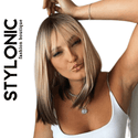 Stylonic Fashion Boutique Synthetic Wig Brown Blonde Ombre Bob Wig Brown Blonde Ombre Bob Wig - Stylonic Wigs