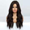 Stylonic Fashion Boutique Synthetic Wig Brown Long Wavy Wig Brown Long Wavy Wig - Stylonic Fashion Boutique