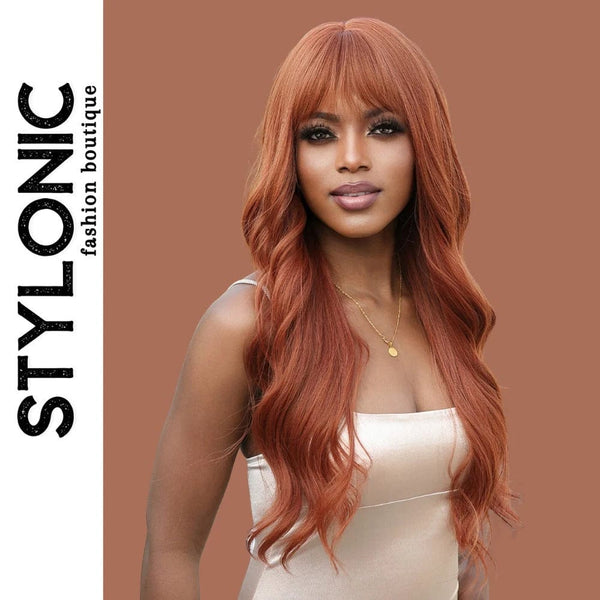 Stylonic Fashion Boutique Synthetic Wig Browny Red Wig Browny Red Wig - Stylonic Wigs