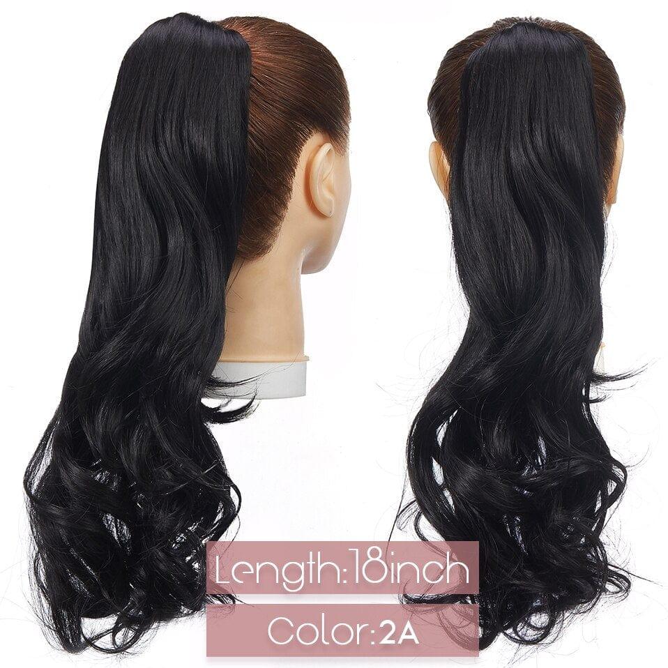 Black Ponytail Extension