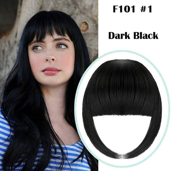 Stylonic Fashion Boutique Hair Extensions T 1 Clip on Bangs Clip on Bangs - Stylonic Fashion Boutique