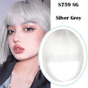 Stylonic Fashion Boutique Hair Extensions SG Clip on Bangs Clip on Bangs - Stylonic Fashion Boutique