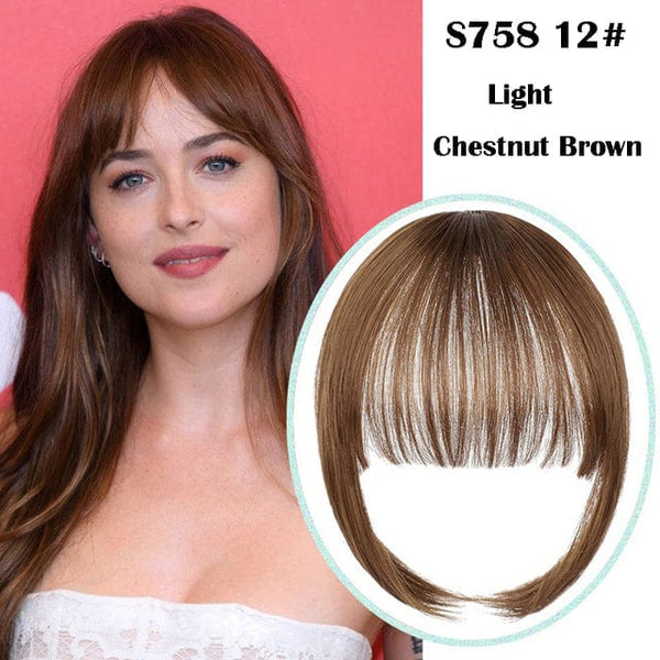 Stylonic Fashion Boutique Hair Extensions 12 Clip on Bangs Clip on Bangs - Stylonic Fashion Boutique