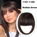Stylonic Fashion Boutique Hair Extensions T 10B Clip on Bangs Clip on Bangs - Stylonic Fashion Boutique