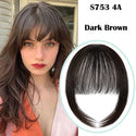 Stylonic Fashion Boutique Hair Extensions 4A Clip on Bangs Clip on Bangs - Stylonic Fashion Boutique