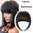 Stylonic Fashion Boutique Hair Extensions T 6A Clip on Bangs Clip on Bangs - Stylonic Fashion Boutique