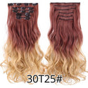 Stylonic Fashion Boutique Hair Extensions curly 30T25 / 22inches Clip-on Hair Extensions