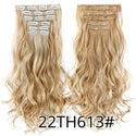 Stylonic Fashion Boutique Hair Extensions curly 22TH613 / 22inches Clip-on Hair Extensions