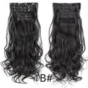 Stylonic Fashion Boutique Hair Extensions curly 1B / 22inches Clip-on Hair Extensions