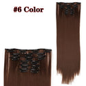 Stylonic Fashion Boutique Hair Extensions color6 / 22inches Clip-on Hair Extensions
