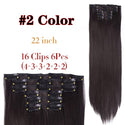 Stylonic Fashion Boutique Hair Extensions color2 / 22inches Clip-on Hair Extensions