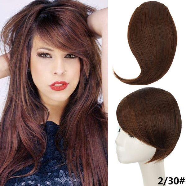 Stylonic Fashion Boutique Hair Extensions 2I30 Clip on Side Bangs Clip on Side Bangs - Stylonic Fashion Boutique