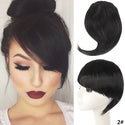 Stylonic Fashion Boutique Hair Extensions Black Bangs Clip on Side Bangs Clip on Side Bangs - Stylonic Fashion Boutique
