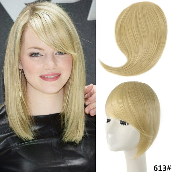 Stylonic Fashion Boutique Hair Extensions Blonde bangs Clip on Side Bangs Clip on Side Bangs - Stylonic Fashion Boutique