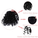 Stylonic Fashion Boutique Hair Extensions Curly Clip On Bangs Curly Clip On Bangs - Stylonic Fashion Boutique