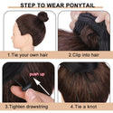 Stylonic Fashion Boutique Ponytail Extensions Curly Ponytail Extension Curly Ponytail Extension - Stylonic 