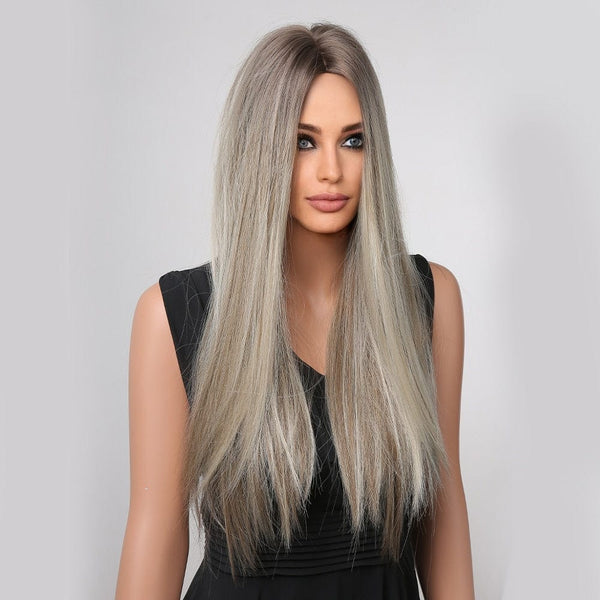 Stylonic Fashion Boutique Synthetic Wig Dark Ash Blonde Wig Dark Ash Blonde Wig | Blonde Wigs | Stylonic Fashion Boutique
