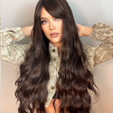 Stylonic Fashion Boutique Synthetic Wig Dark Brown Long Wig Dark Brown Long Wig - Stylonic Fashion Boutique