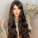 Stylonic Fashion Boutique Synthetic Wig Dark Brown Long Wig Dark Brown Long Wig - Stylonic Wigs
