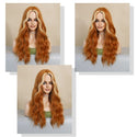 Stylonic Fashion Boutique Synthetic Wig Ginger and Blonde Hair Wig Wigs - Ginger and Blonde Hair Wig | Red Wigs | Stylonic 