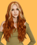 Blonde Streak Wig