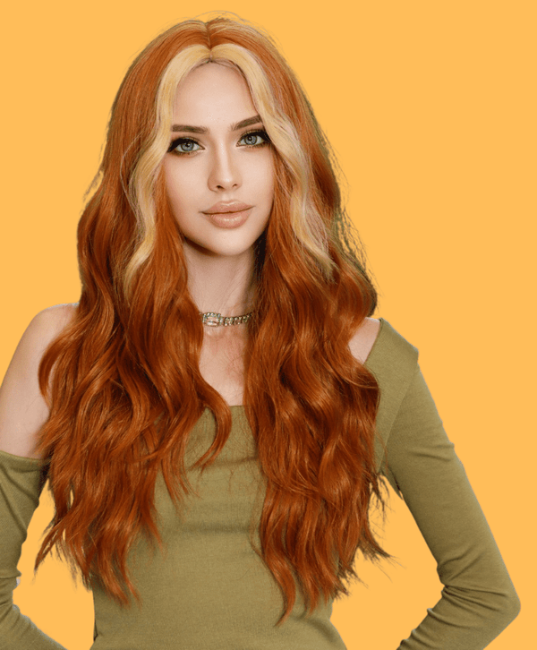 Blonde Streak Wig