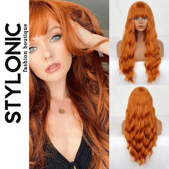 Stylonic Fashion Boutique Synthetic Wig Ginger Hair Wig Ginger Hair Wig - Stylonic Wigs