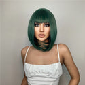 Stylonic Fashion Boutique Synthetic Wig Green Bob Wig Wigs - Green Bob Wig | Stylonic Fashion Boutique
