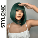 Stylonic Fashion Boutique Synthetic Wig Green Bob Wig Green Bob Wig - Stylonic Wigs